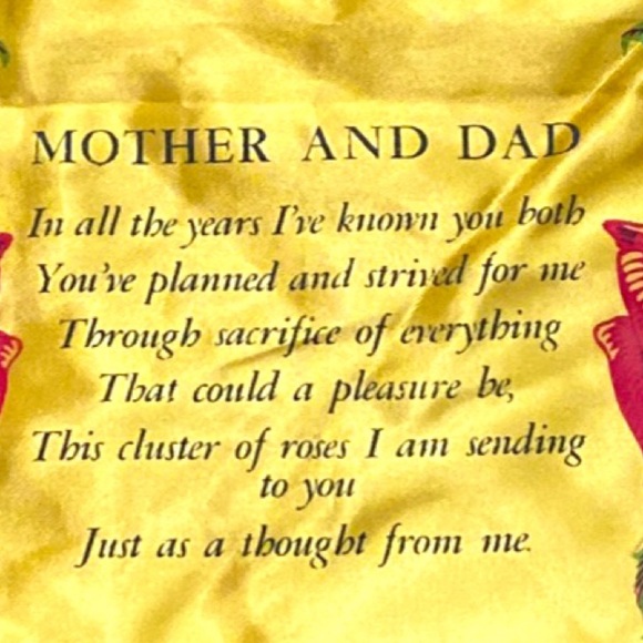 Vintage United States Navy Norfolk Virginia Mother And Dad Pillow Case Sham - Picture 11 of 15